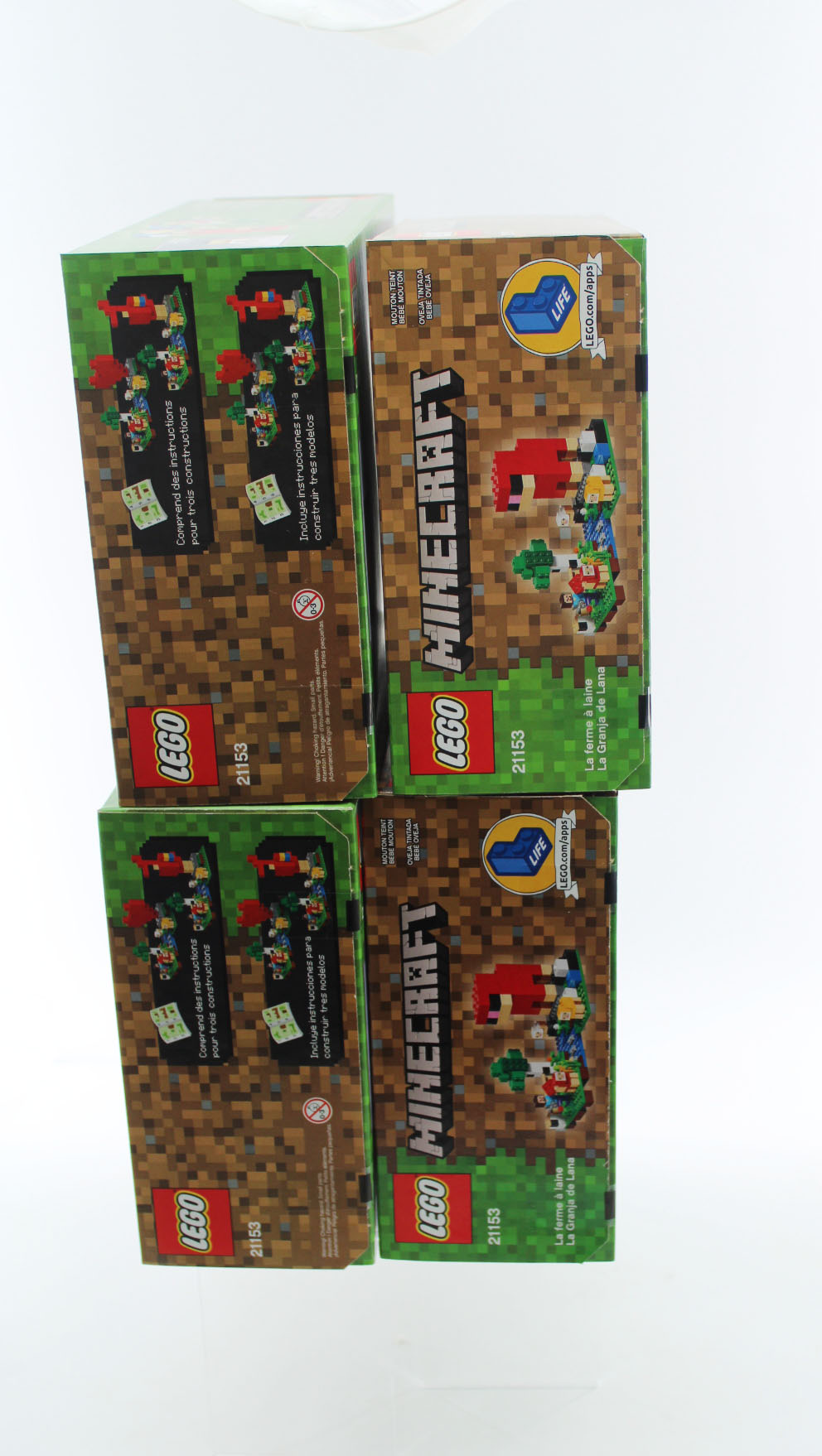 LEGO Minecraft The Wool Farm 21153 Building Kit (260 Pieces)